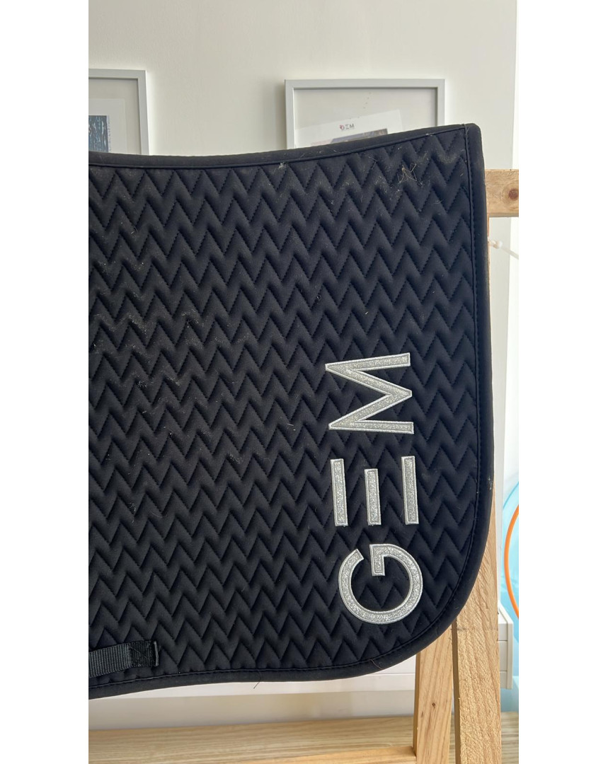 Tapis Ten noir (neuf, à laver)