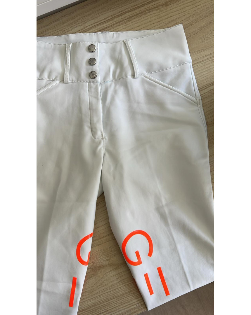 Pantalon Max blanc 40
