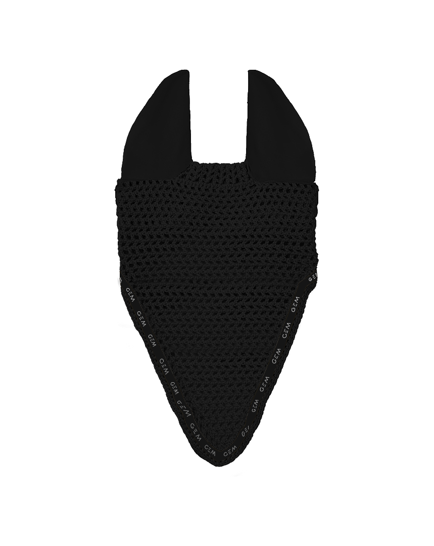 Mesh Ear Net•Black/Silver