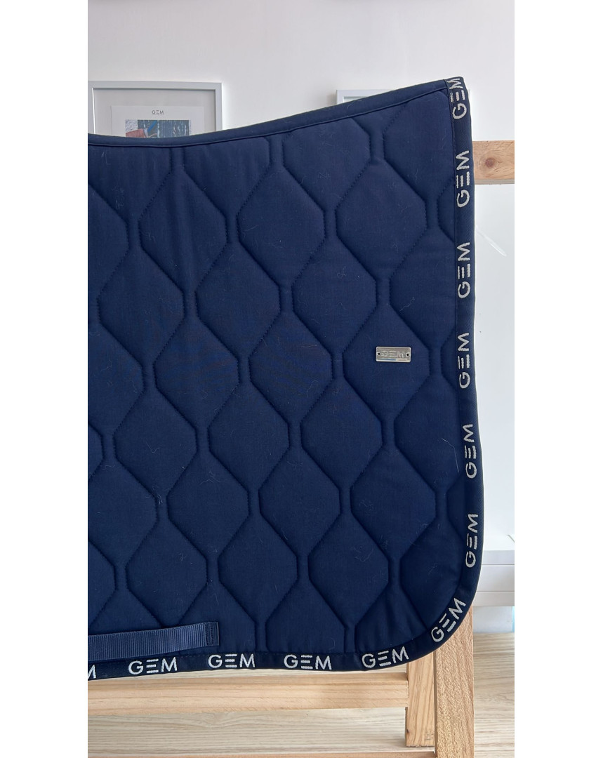 Tapis Love GEM dressage marine