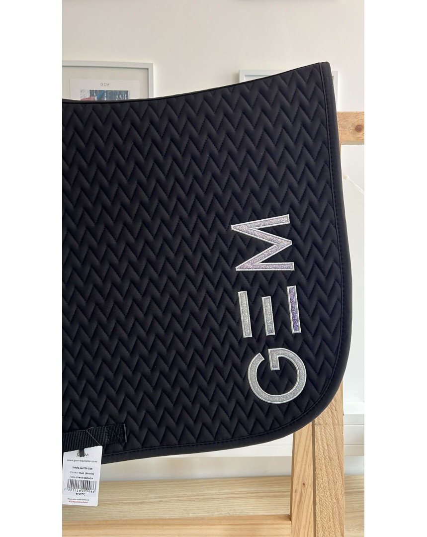 Tapis Ten noir