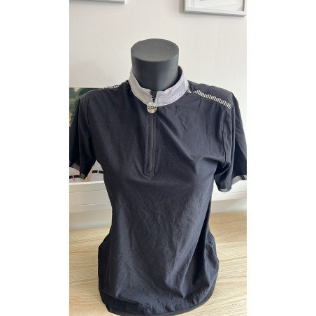 Polo Tinder noir MC M 