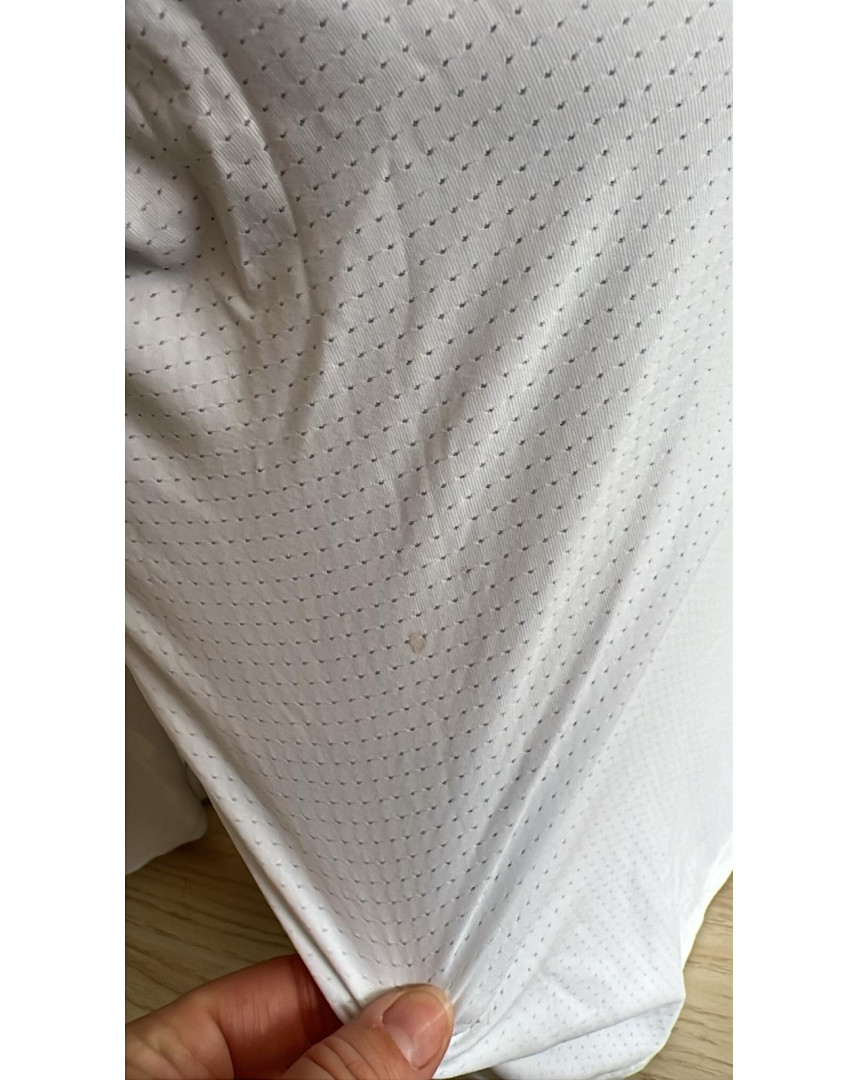Polo Tinder ML blanc M 
