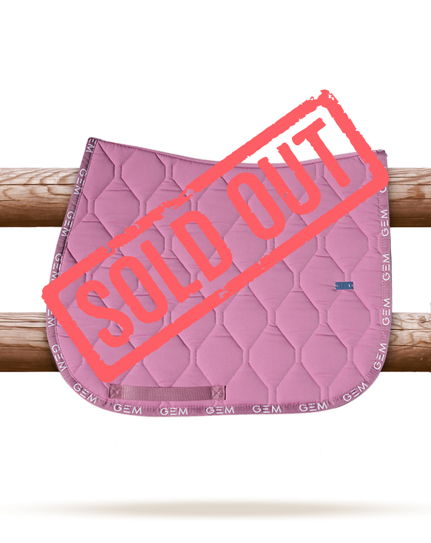 Tapis de selle Love GEM