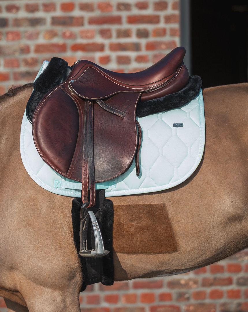 Tapis de selle Love GEM Menthe
