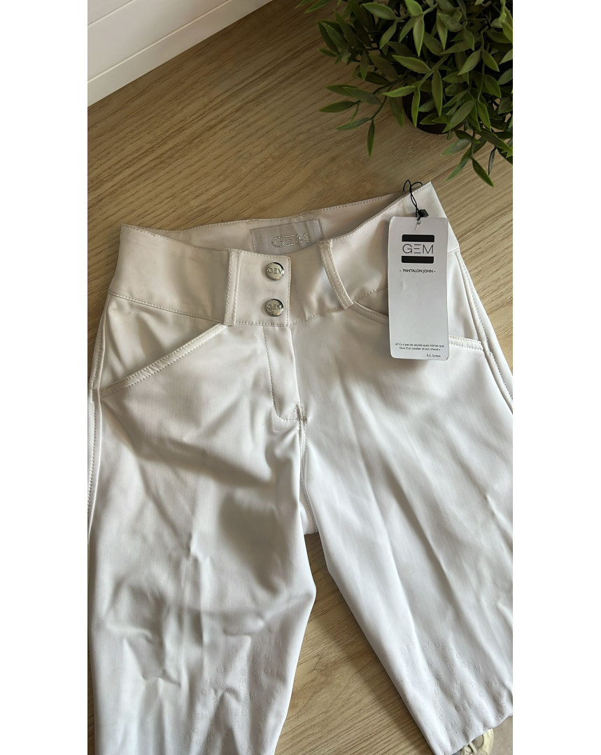 Pantalon John blanc 32