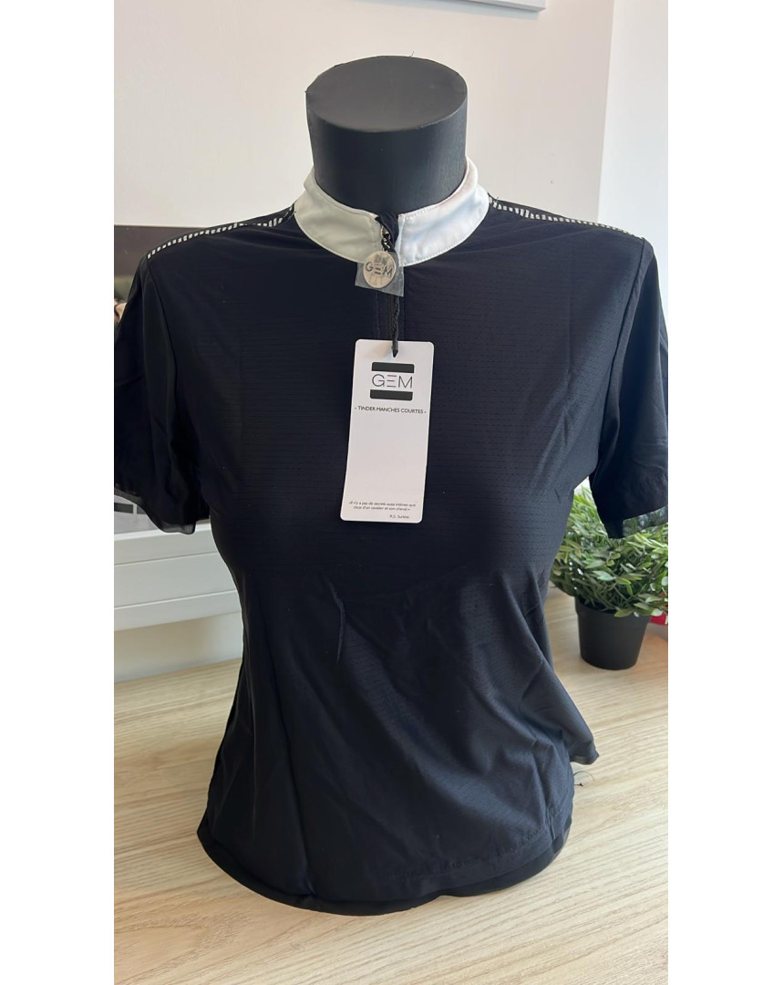 Polo Tinder noir M