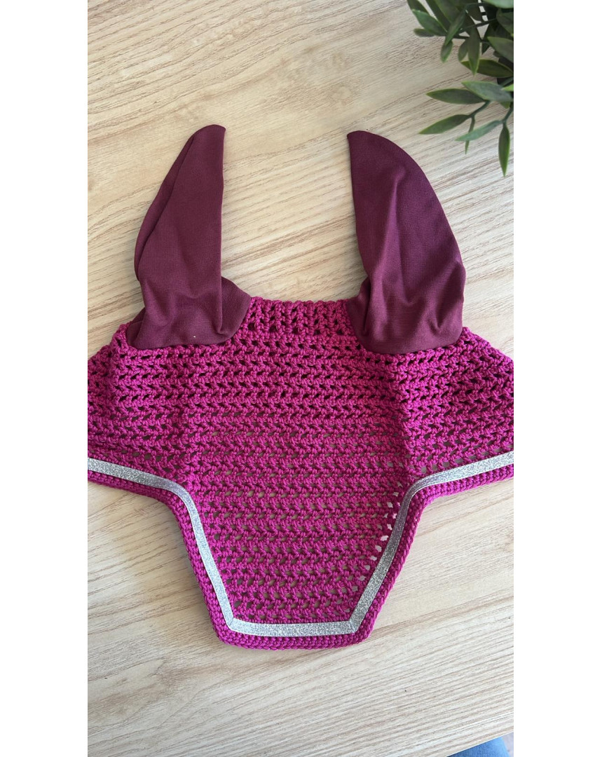 Bonnet court rose cheval