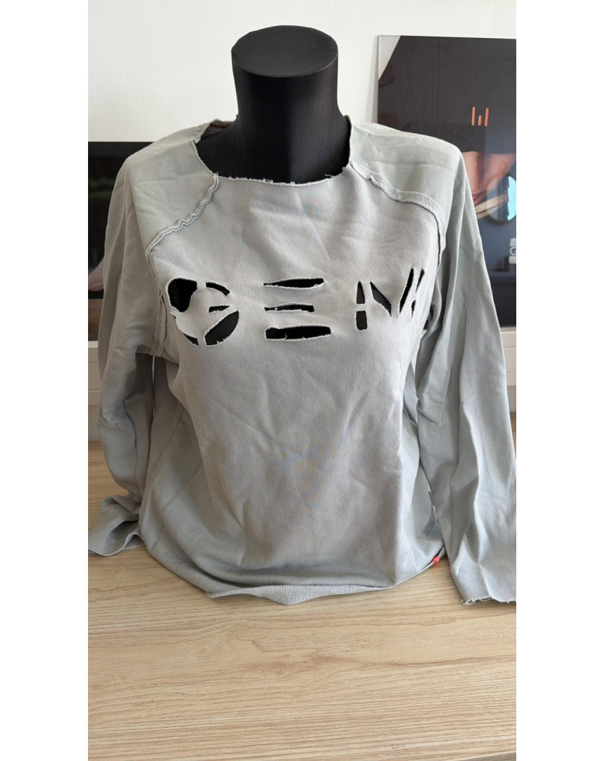 Sweat Doowap bleu gris L