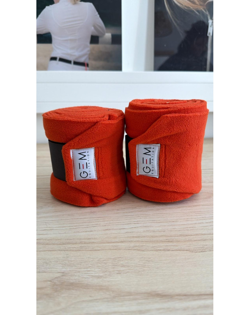 Bandes de polo orange