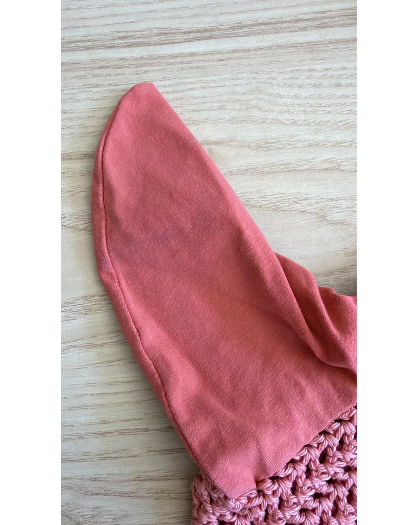 Bonnet court rose cheval