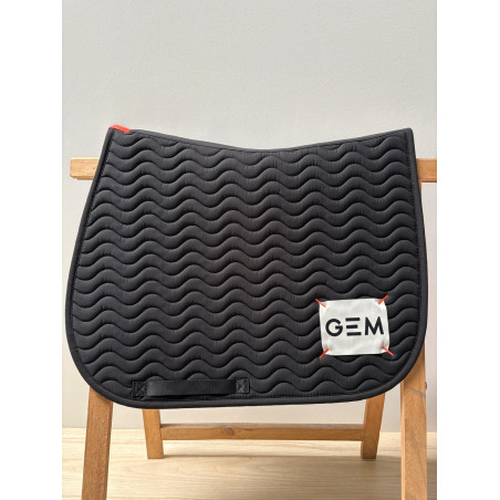 Tapis Touc Touc noir/ecru