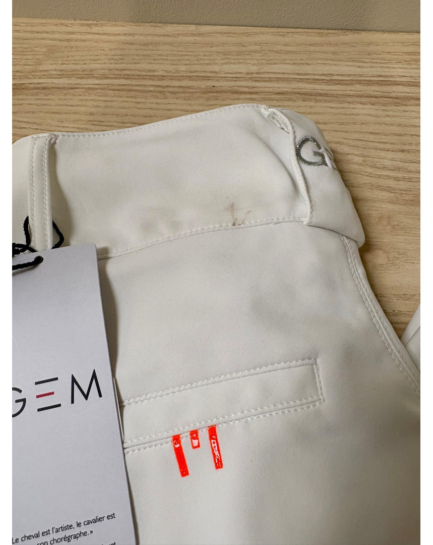 Pantalon Max blanc 36