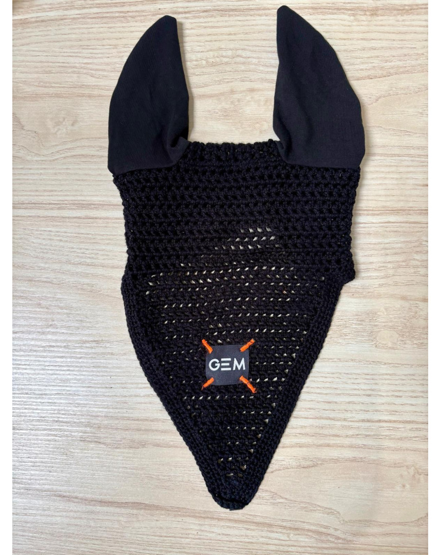 Bonnet long Touc Touc noir/ecru