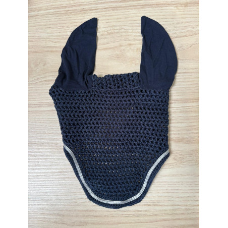 Bonnet court marine/argent