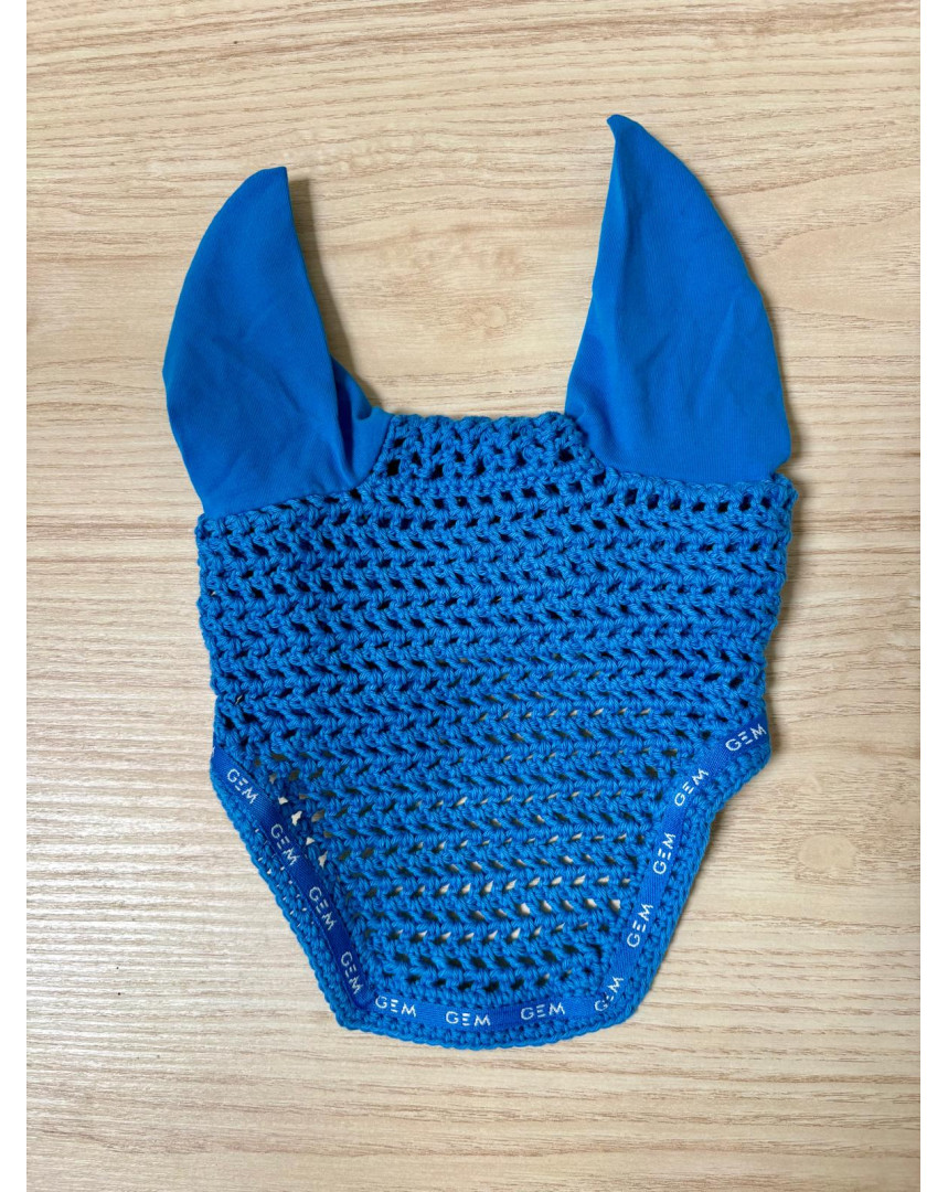 Bonnet court Love GEM Bleu France poney