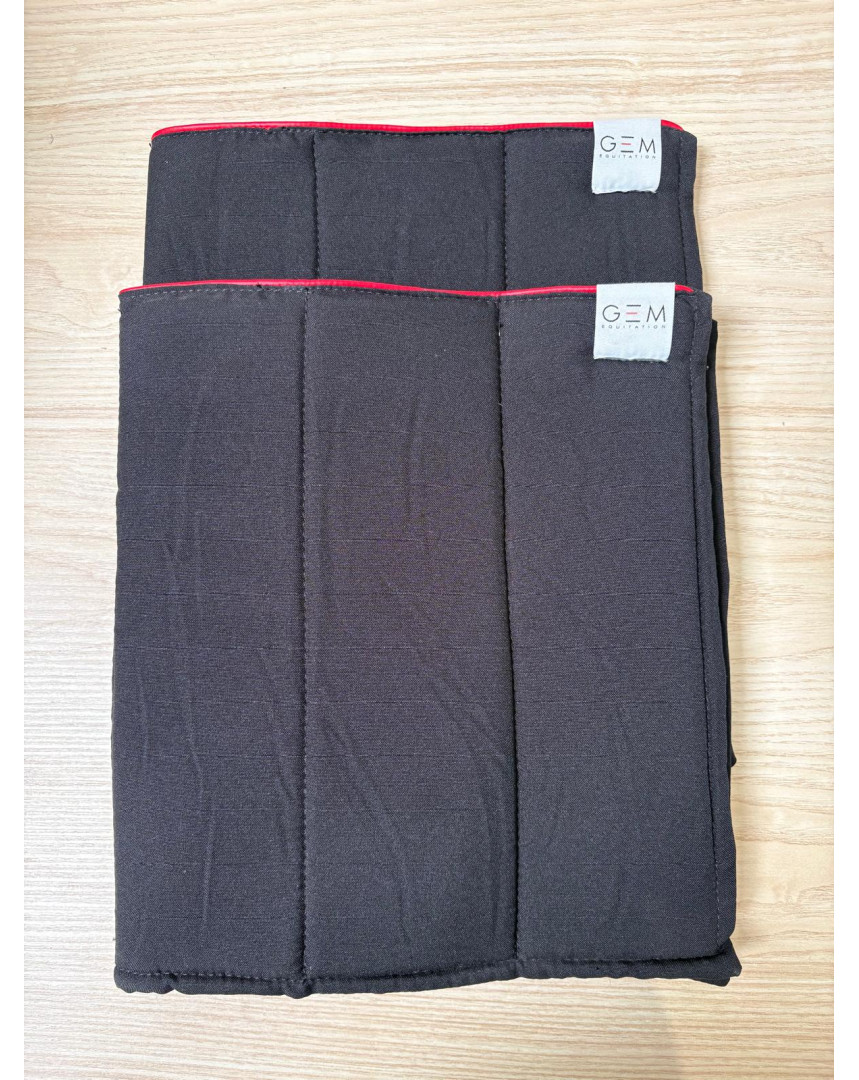 Flanelles noir/rouge