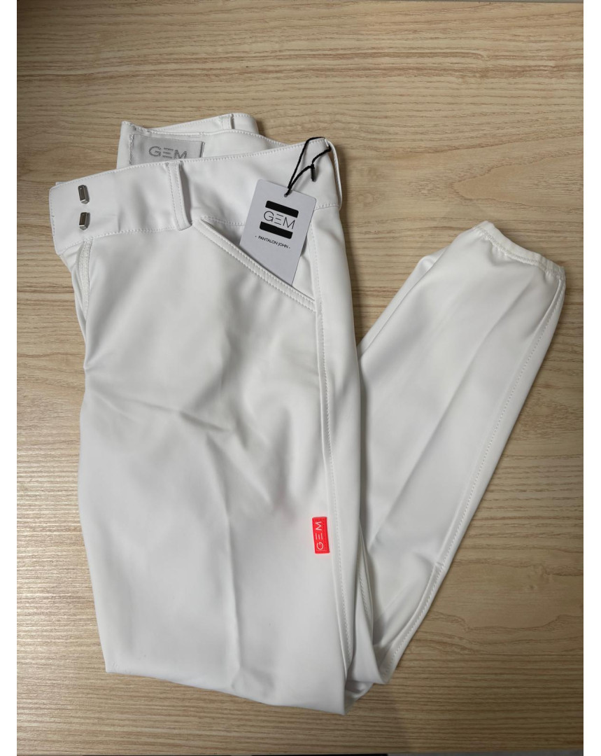 Pantalon John blanc 38