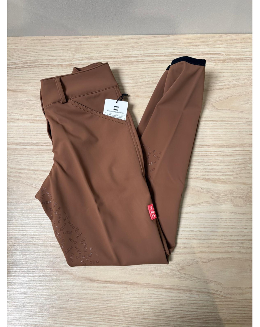 Pantalon John full-grip café 34