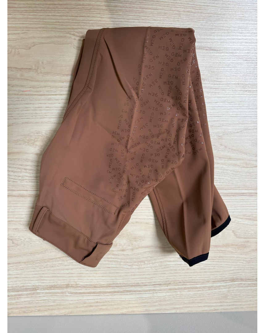 Pantalon John full-grip café 34