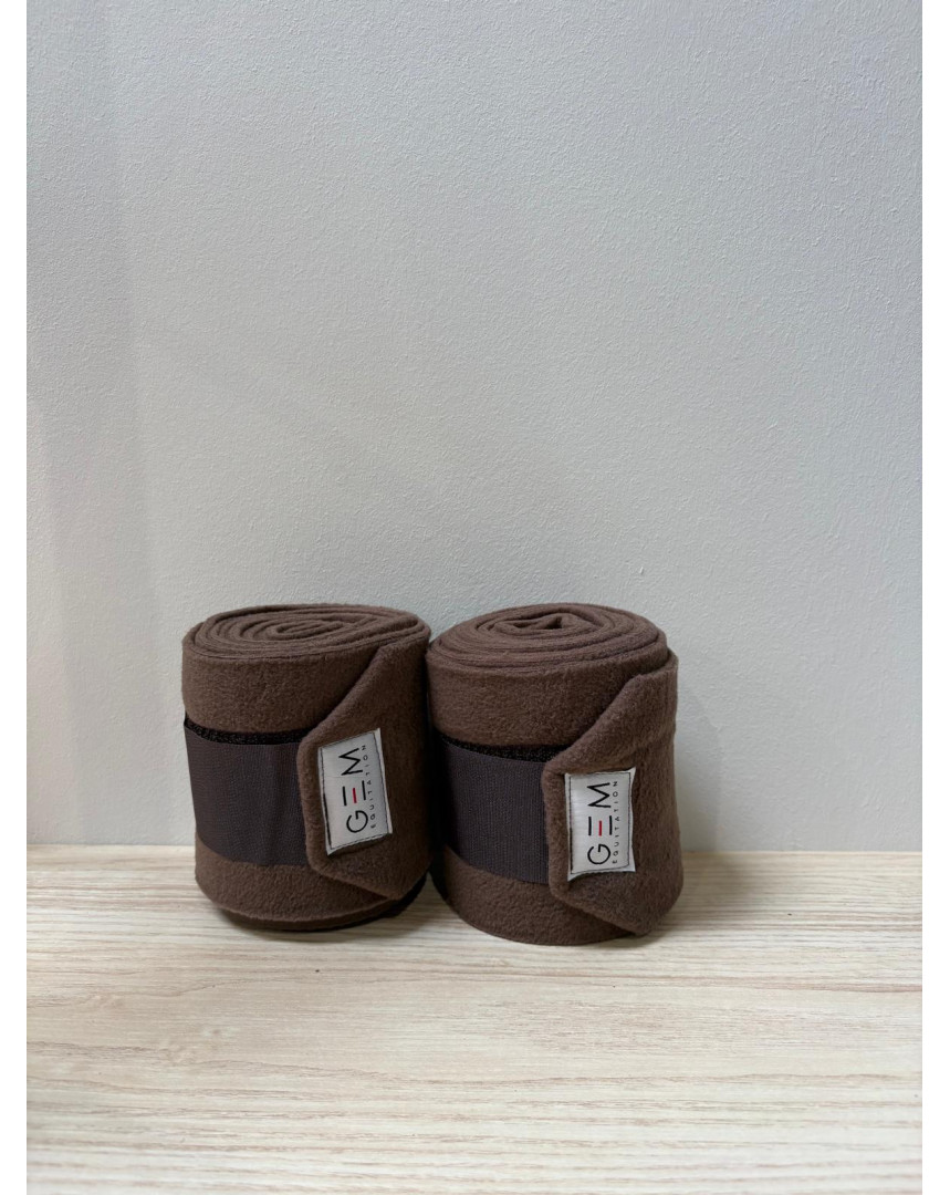 Bandes de polo marron
