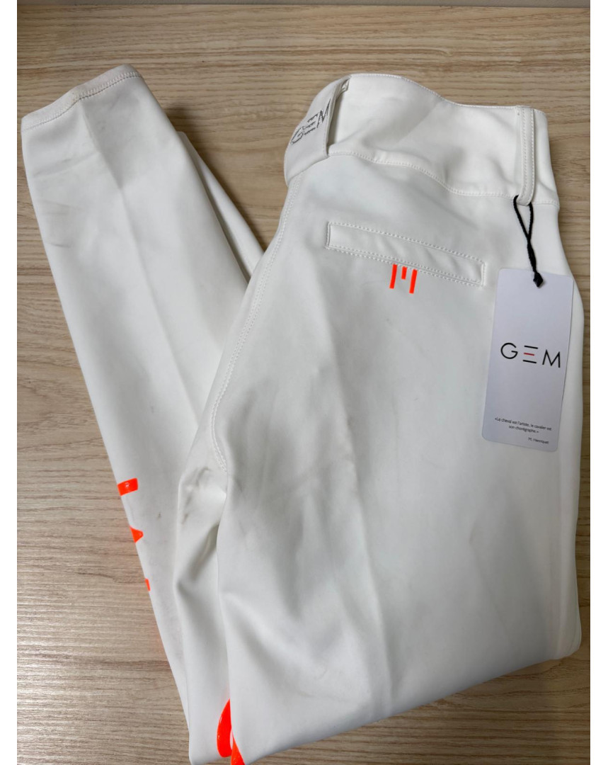 Pantalon Max blanc 40