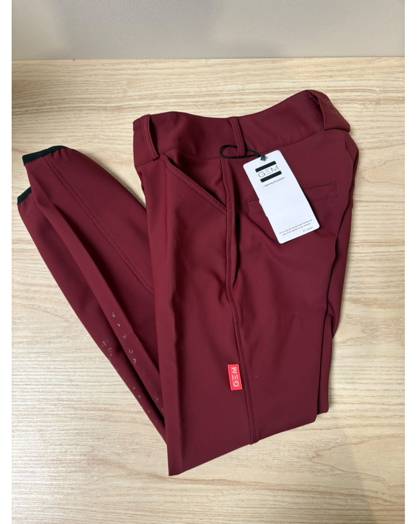 Pantalon John bordeaux 32