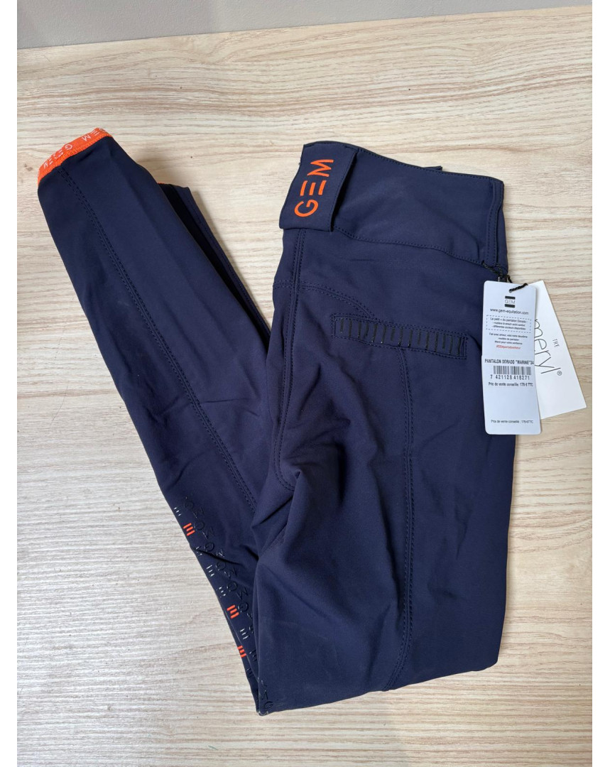 Pantalon Dorado marine 34