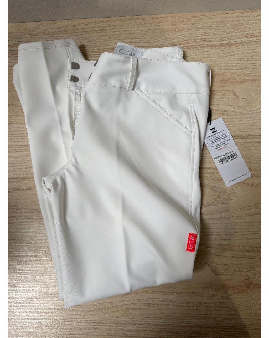Pantalon John blanc full grip 42