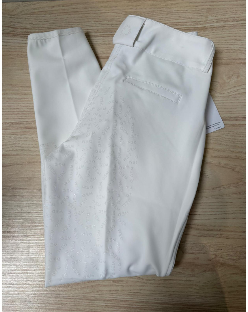 Pantalon John blanc full grip 42