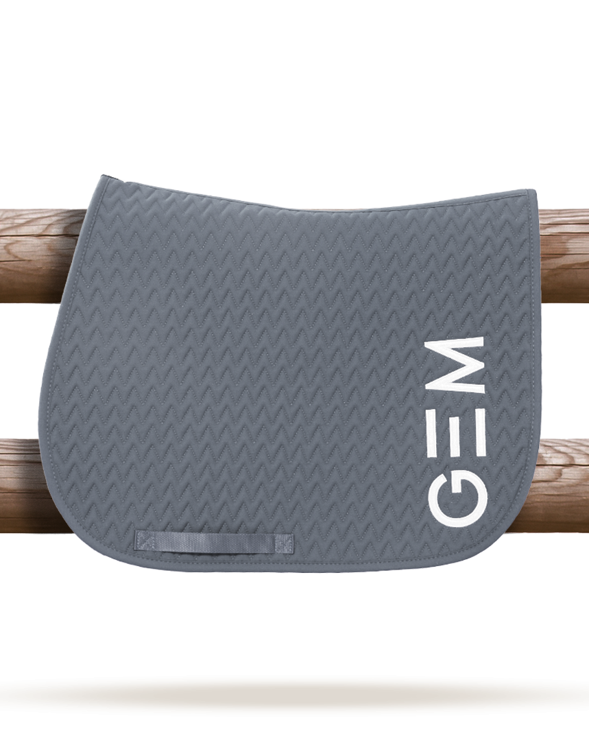 Ten Saddle Pad•Smoke