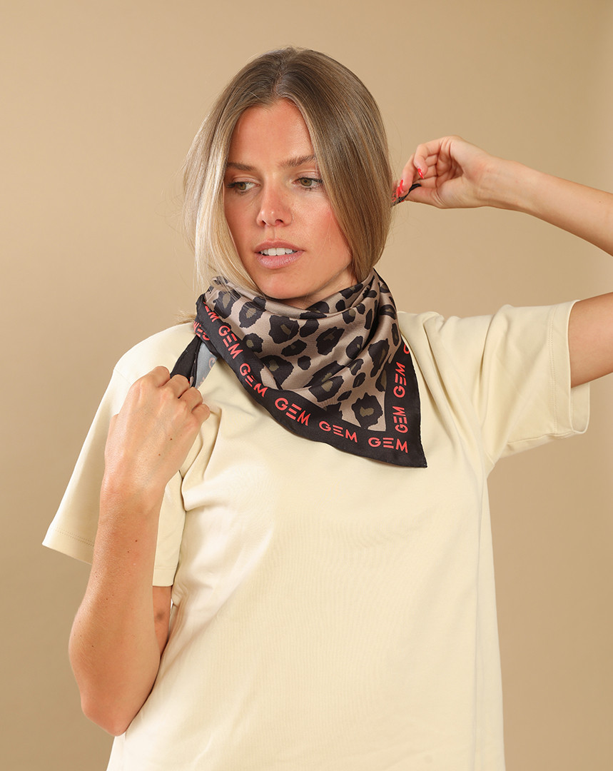 Foulard Léopard
