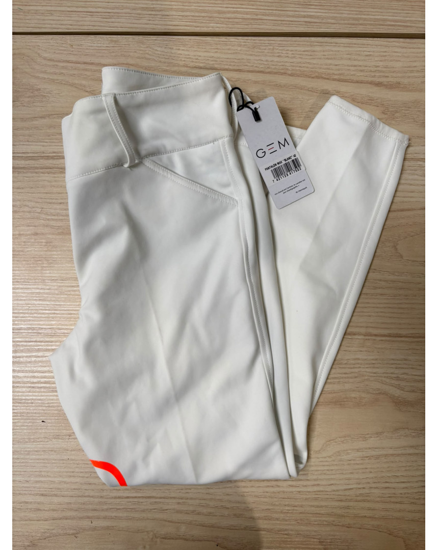 Pantalon Max blanc 42