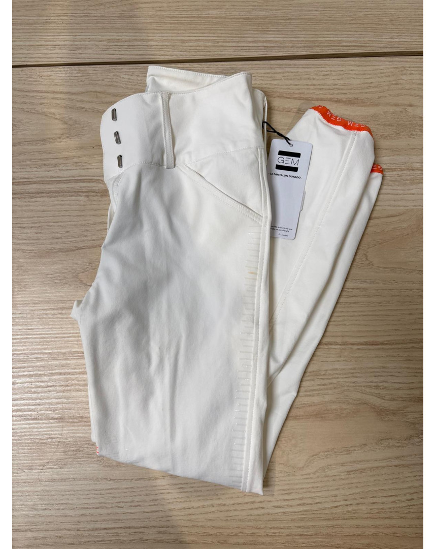 Pantalon Dorado blanc 38