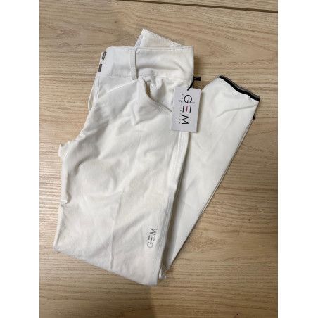 Pantalon cooper blanc 34