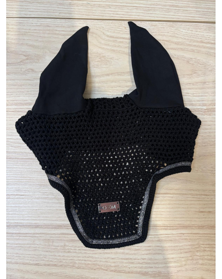 Bonnet court Atlas noir Cheval