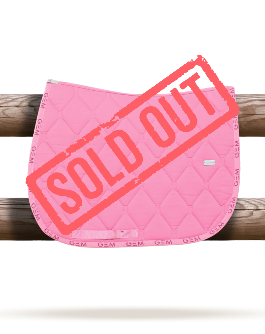 Love GEM Dressage Saddle Pad