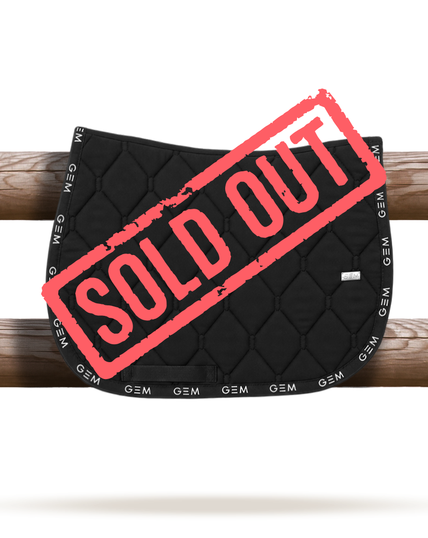 Love GEM Dressage Saddle Pad