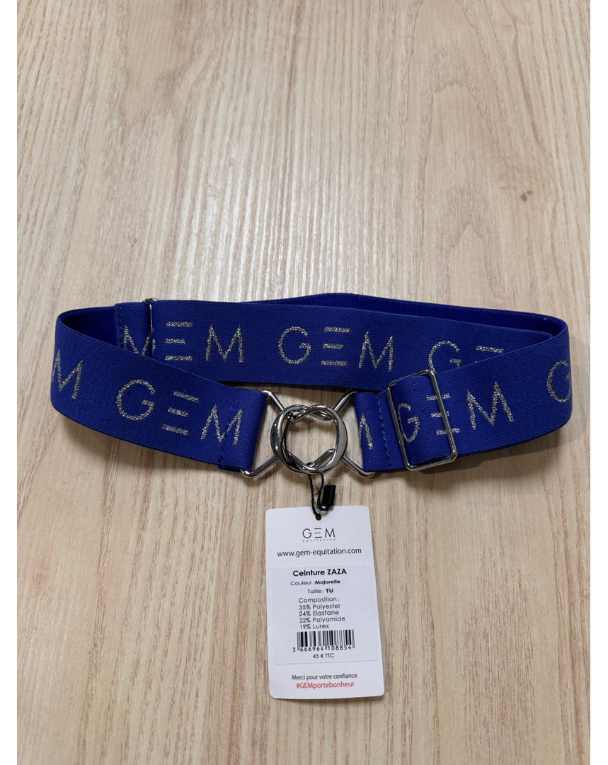 Ceinture Zaza Bleue