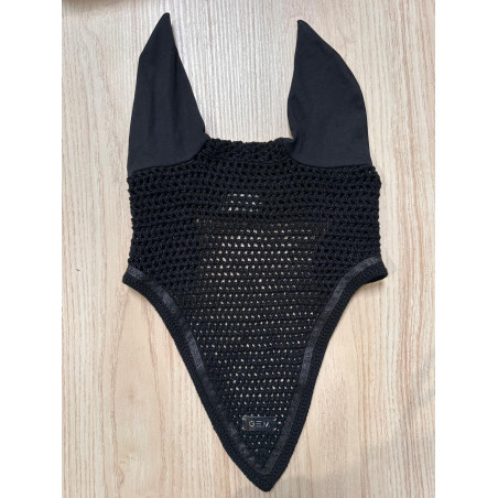 Bonnet long mesh noir/noir