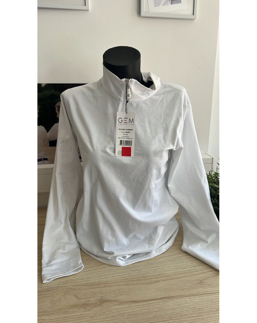 Tee-shirt Canberra blanc XL