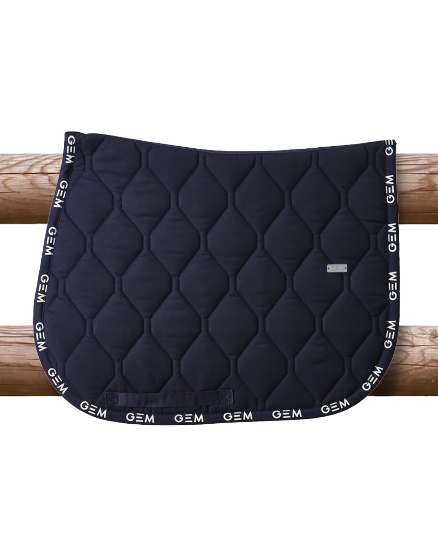 Love GEM Saddle Pad•Navy